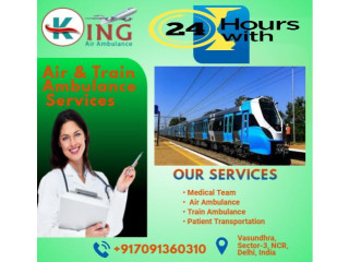 Get King Train Ambulance Service in Bangalore with the Best ICU Facility