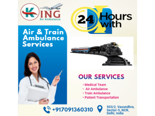 King Train Ambulance in Kolkata Provides Very Cost Effective Facilities