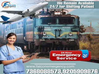 Falcon Train Ambulance in Guwahati is Equipped with Latest Medical Facilities