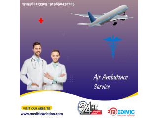 Medivic Aviation Air Ambulance Services in Jaipur at the Lowest Price