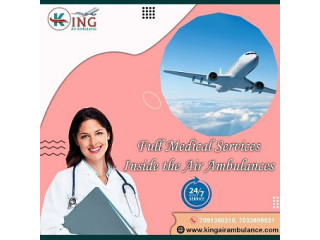 Gain Air Ambulance Service in Vijayawada by King with Advanced Medical Care