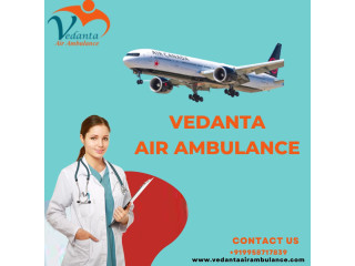 Vedanta Air Ambulance Service in Bikaner within Reasonably Cost