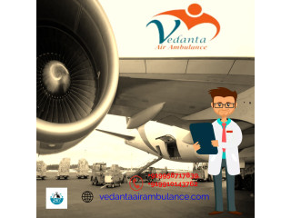 Get Air Ambulance Service in Surat by Vedanta with highly Skilful Medical Panel
