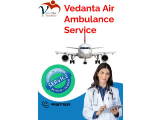 Book Air Ambulance Service in Vijayawada by Vedanta with Advanced Medical Care