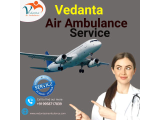 Hire Air Ambulance Service in Jodhpur by Vedanta with Fastest Patient Transport