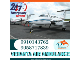 Gain Air Ambulance Service in Visakhapatnam by Vedanta with World Class Bed to Bed Capability