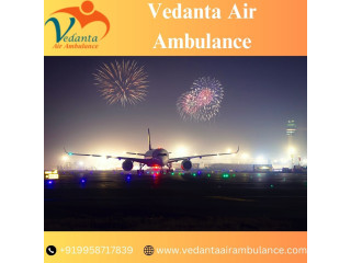 Book Vedanta Air Ambulance in Patna with Matchless Medical Features