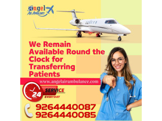 Angel  Air Ambulance Service in Delhi with Experience Medical Team