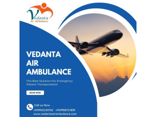 Book Vedanta Air Ambulance in Kolkata with Quality-Based Medical Treatment