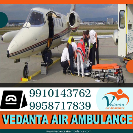 take-air-ambulance-service-in-coimbatore-by-vedanta-with-highly-expert-medical-crew-big-0