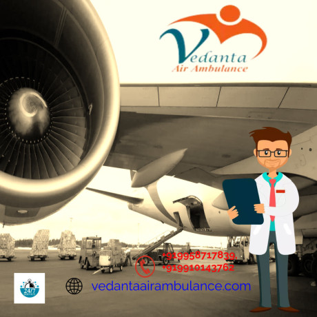use-air-ambulance-service-in-hyderabad-by-vedanta-with-comfortable-medical-care-big-0