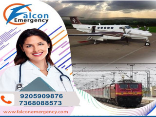Falcon Train Ambulance in Patna is Equipped with Latest Medical Supplies