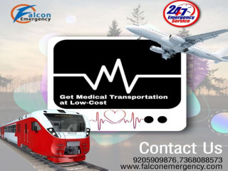 Get Guaranteed Care and Comfort while Traveling from Falcon Train Ambulance in Ranchi