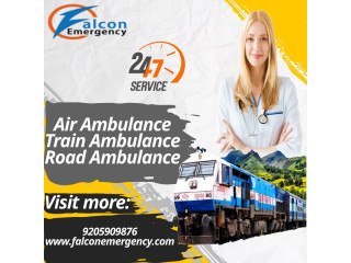 Falcon Train Ambulance in Ranchi- Outdoing our capacity to offer the best service