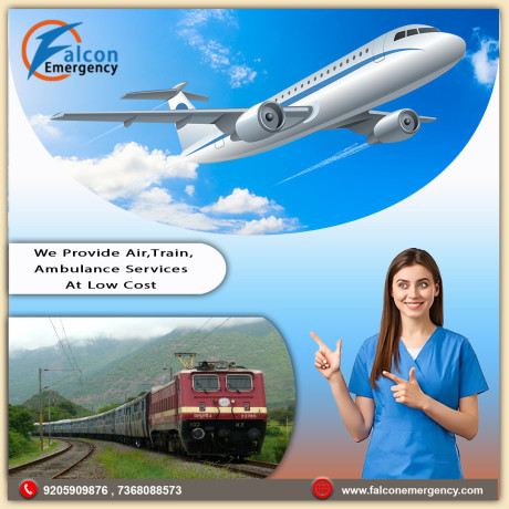 falcon-train-ambulance-in-siliguri-provide-non-complicated-medical-transportation-big-0