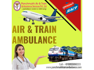 Get Panchmukhi Train Ambulance in Delhi Regarding the Transportation of Patients