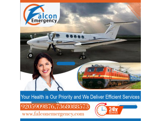 Booking for Falcon Train Ambulance in Kolkata is Available Round the Clock