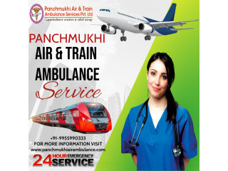 Panchmukhi Train Ambulance Service in Ranchi is Arranging Booking within 24 Hours