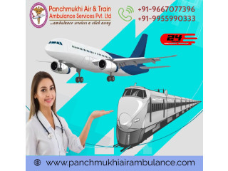 Choose Panchmukhi Train Ambulance in Patna - Get Shifted without Any Difficulties