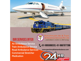 Utilize Panchmukhi Train Ambulance in Ranchi with an appropriate solution