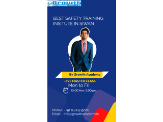 Get Fire Safety Training institute in Siwan by Grwoth Academy with Technology