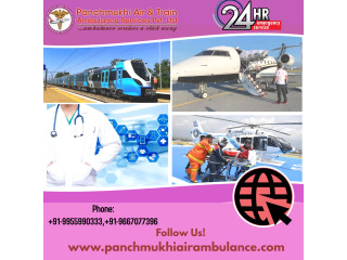 Use Panchmukhi Train Ambulance in Ranchi with Advanced Supervision