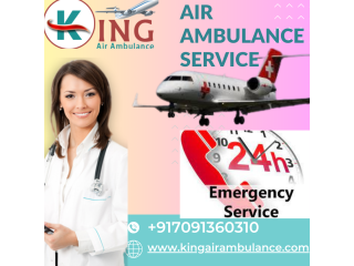 Top Quality Air Ambulance Service in Brahmpur by King Air