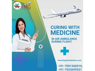 King Air Ambulance in Bagdogra with Best Medical Facility