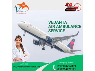 Advanced ICU Setup at Low Charge by Vedanta Air Ambulance Service in Bangalore