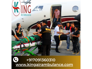 Quick Transportation Air Ambulance in Pondicherry by King Air