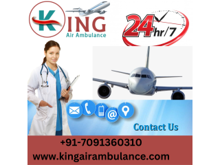 Well Sanitized and Equipped Air Ambulance in Hyderabad by King Air