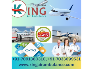 Minimum Budget Air Ambulance in Gwalior by King Air Ambulance