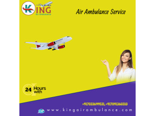 King Air Ambulance Service in Varanasi | Stable Condition