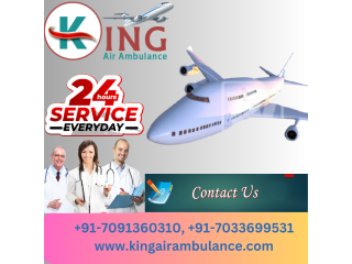 Best Care Delivered During Transportation in Kharagpur by the King Air Ambulance