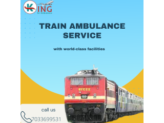 Get Emergency and Care Patient Move by King Train Ambulance Service in Delhi