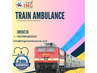 Choose King Train Ambulance Service in Jamshedpur With The World's Best Medical Equipment
