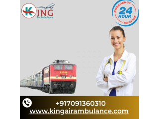 Select the Comfortable and Risk-free King Train Ambulance Service in Guwahati