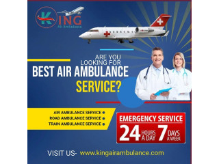 Gain Air Ambulance Service in Bhubaneswar by King with Well Veteran Medical Panel