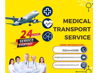 Pick Angel Air Ambulance Service in Bangalore with High-Class Medical Tool