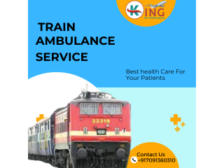 King Train Ambulance Service in Ranchi with Full Medical Support by MD Doctors