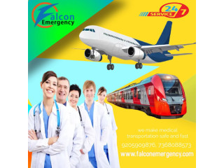 Get Finest Train Ambulance Service in Allahabad by Falcon Emergency