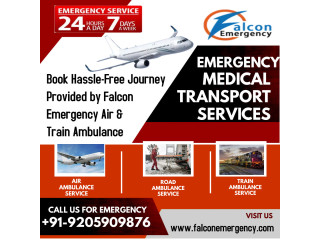 Falcon Train Ambulance in Ranchi is making the Transportation