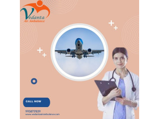 Get Vedanta Air Ambulance Service in Gorakhpur for Modern Medical Equipment
