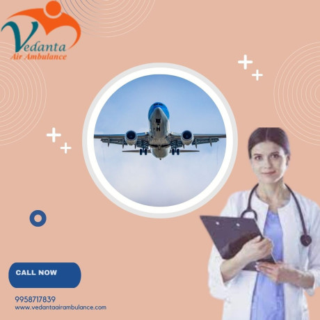 get-vedanta-air-ambulance-service-in-gorakhpur-for-modern-medical-equipment-big-0