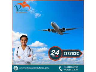Pick Vedanta Air Ambulance from Delhi with Ultra-Advanced Medical Assistance