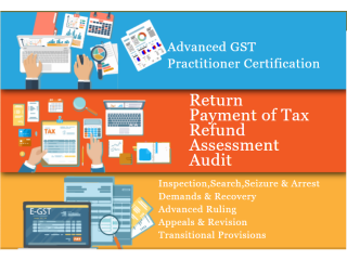 GST Course in Delhi, Anand Nagar, Free Accounting & Taxation Certification, 100% Job Placement Program, Free Demo Classes,