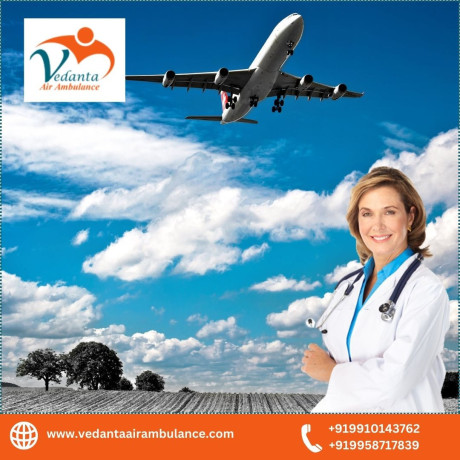 hire-vedanta-air-ambulance-in-patna-with-a-hi-class-medical-facility-big-0