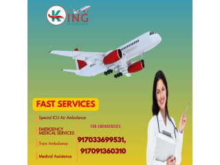 King Air Ambulance Service in Delhi | Complete Medical Treatment