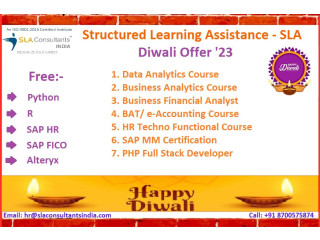 Accounting Course in Delhi, Shastri Nagar, Free SAP FICO & HR Payroll Certification, Diwali Offer '23, Free Job Placement, Free Demo Classes
