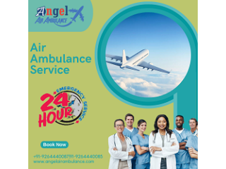 Avail Angel Air Ambulance Service in Muzaffarpur With Updated Medical Tool